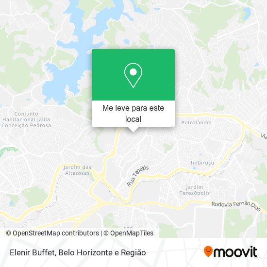 Elenir Buffet mapa