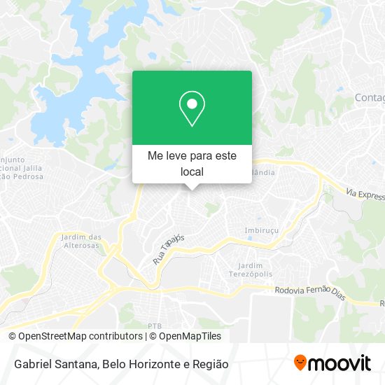Gabriel Santana mapa