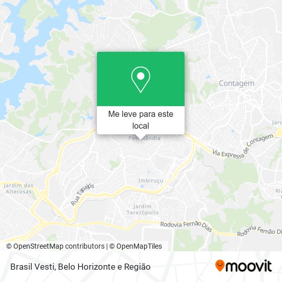 Brasil Vesti mapa