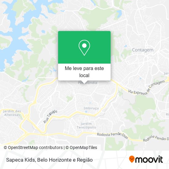 Sapeca Kids mapa
