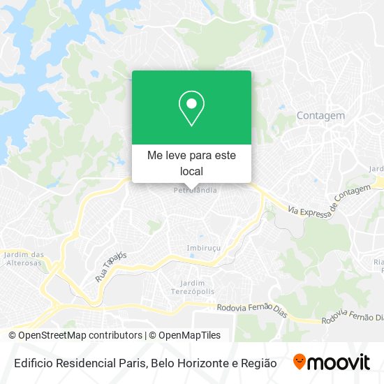 Edificio Residencial Paris mapa