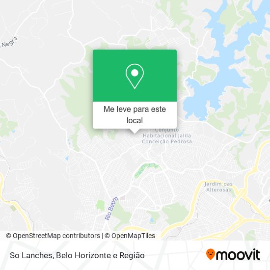 So Lanches mapa