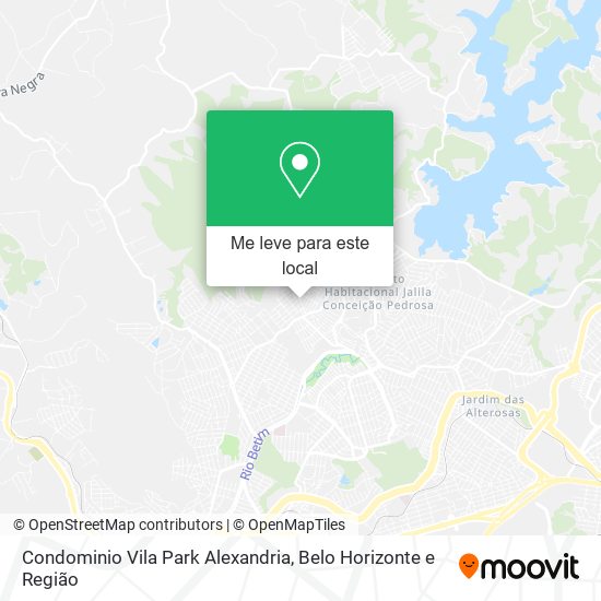 Condominio Vila Park Alexandria mapa