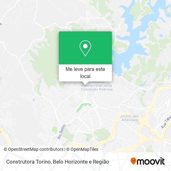 Construtora Torino mapa