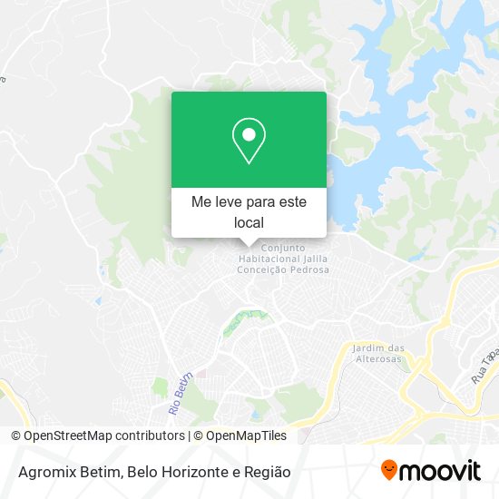 Agromix Betim mapa