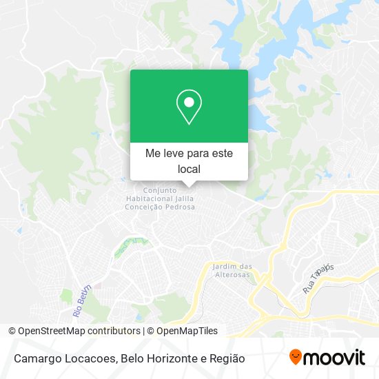 Camargo Locacoes mapa