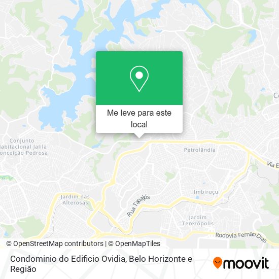 Condominio do Edificio Ovidia mapa