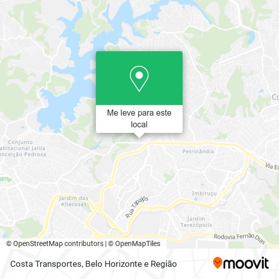 Costa Transportes mapa