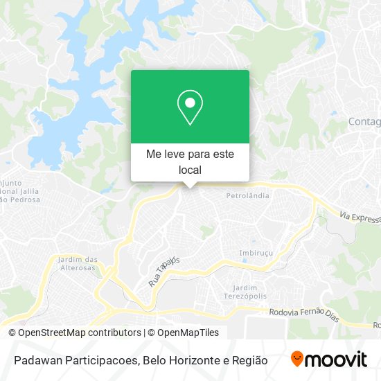 Padawan Participacoes mapa