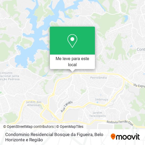 Condominio Residencial Bosque da Figueira mapa