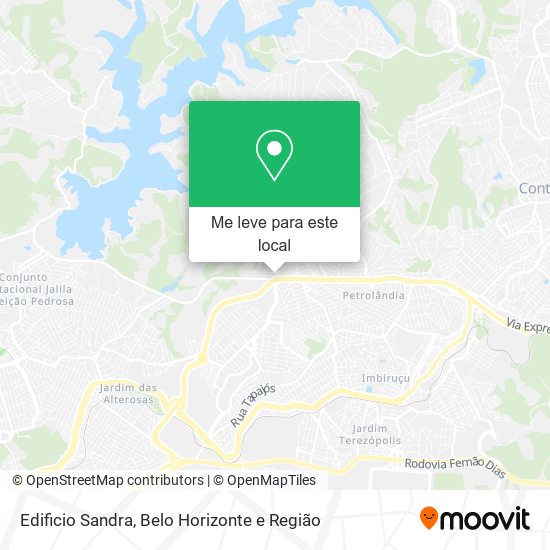 Edificio Sandra mapa