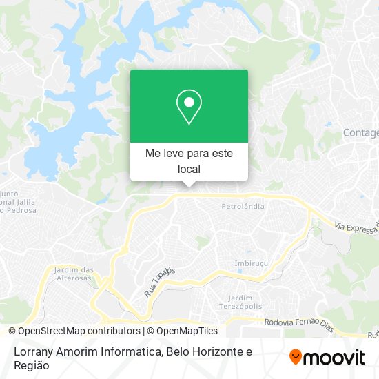 Lorrany Amorim Informatica mapa