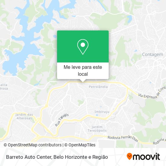 Barreto Auto Center mapa