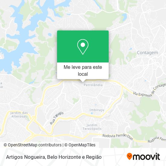 Artigos Nogueira mapa
