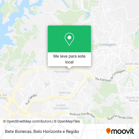 Bete Bonecas mapa