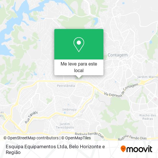 Esquipa Equipamentos Ltda mapa
