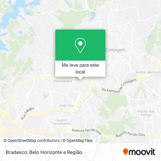 Bradesco mapa