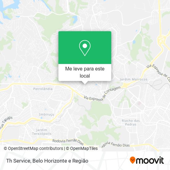 Th Service mapa