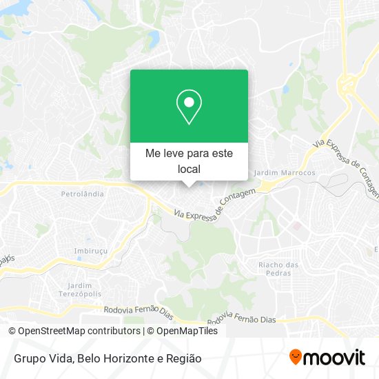 Grupo Vida mapa