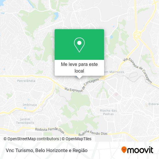 Vnc Turismo mapa