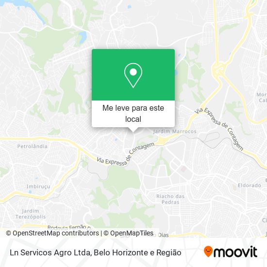Ln Servicos Agro Ltda mapa