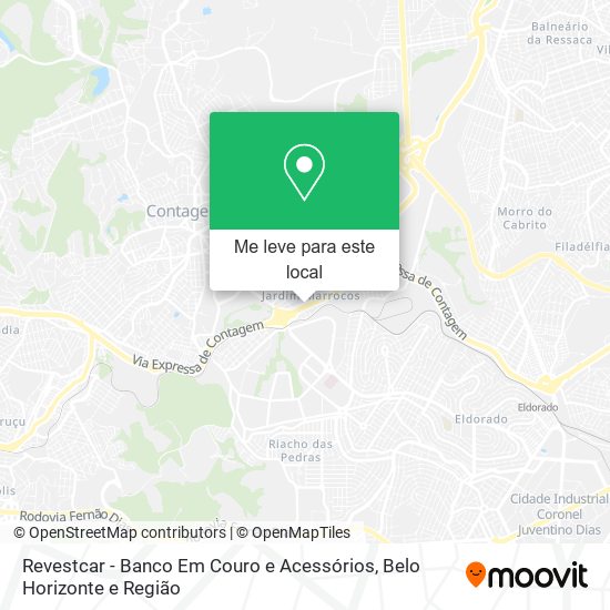 Revestcar - Banco Em Couro e Acessórios mapa