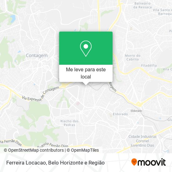 Ferreira Locacao mapa