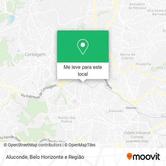 Aluconde mapa