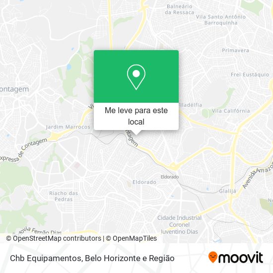 Chb Equipamentos mapa