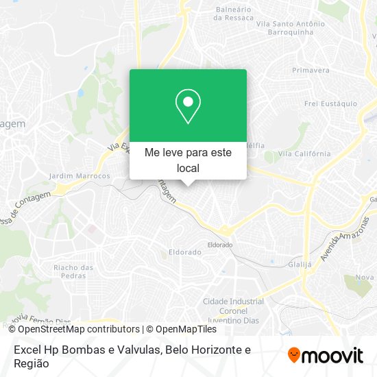 Excel Hp Bombas e Valvulas mapa