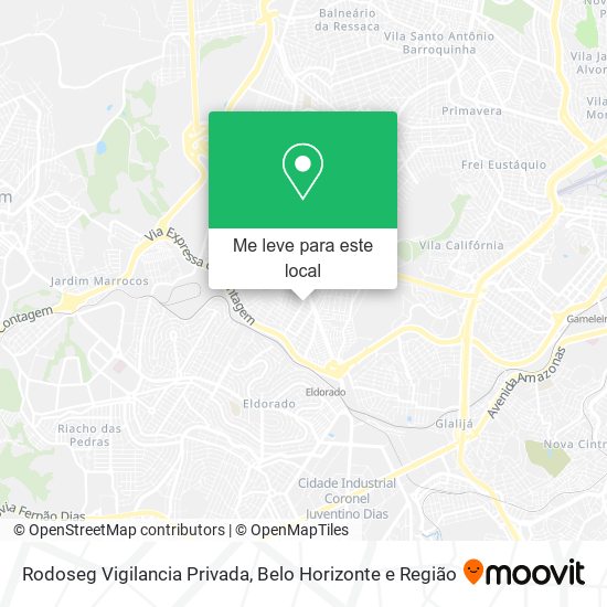 Rodoseg Vigilancia Privada mapa