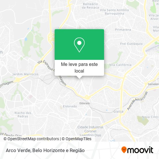 Arco Verde mapa