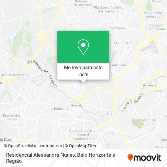 Residencial Alessandra Nunes mapa