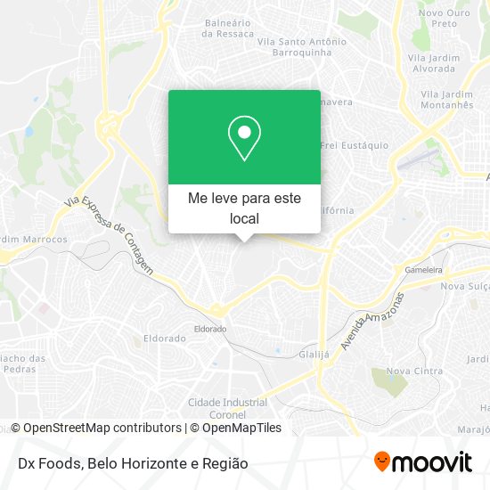 Dx Foods mapa