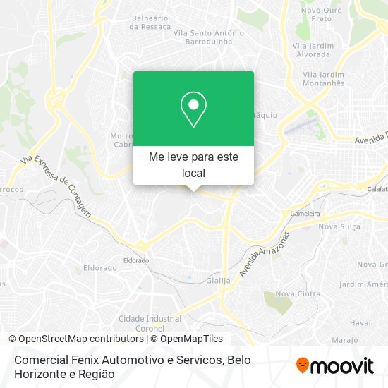Comercial Fenix Automotivo e Servicos mapa