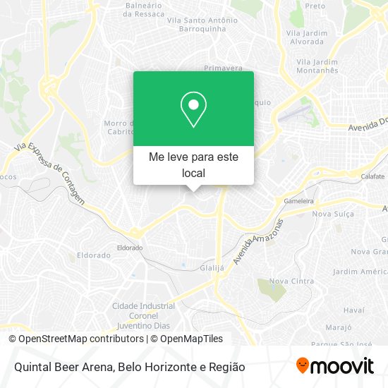 Quintal Beer Arena mapa