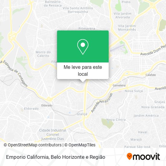 Emporio California mapa