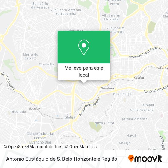 Antonio Eustáquio de S mapa