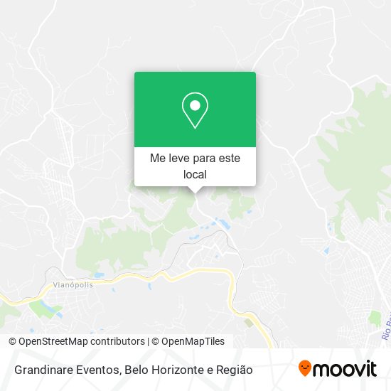 Grandinare Eventos mapa