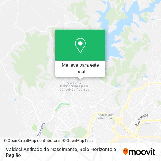 Valdeci Andrade do Nascimento mapa