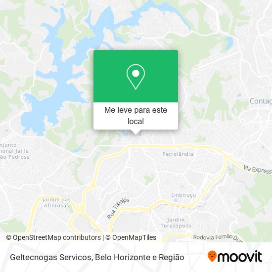 Geltecnogas Servicos mapa
