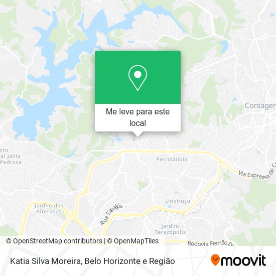 Katia Silva Moreira mapa