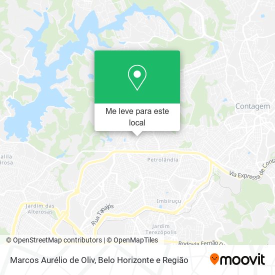 Marcos Aurélio de Oliv mapa