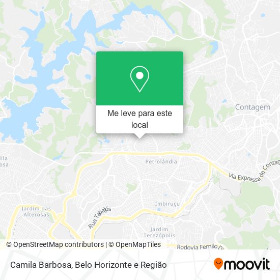 Camila Barbosa mapa
