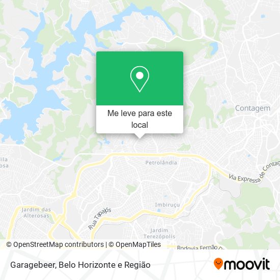 Garagebeer mapa