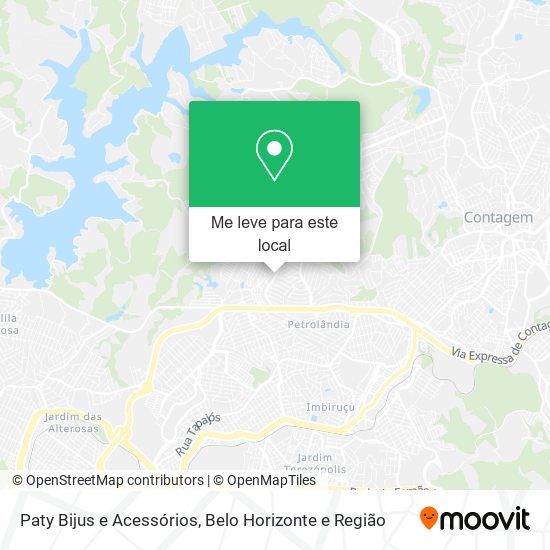 Paty Bijus e Acessórios mapa