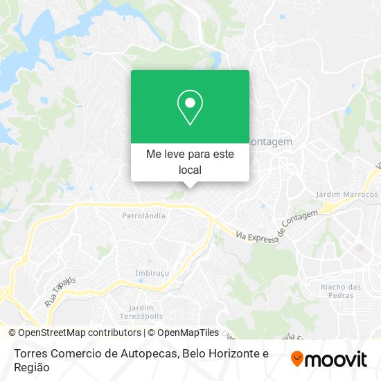 Torres Comercio de Autopecas mapa