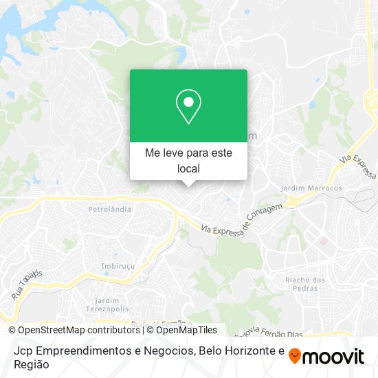 Jcp Empreendimentos e Negocios mapa
