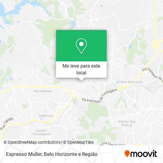 Expresso Muller mapa