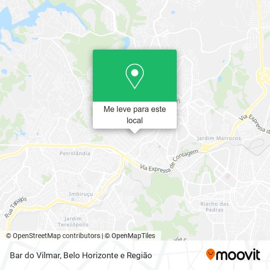 Bar do Vilmar mapa